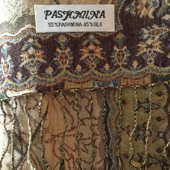 pashmina Accessories - Long Pashmina scarf.  New condition.